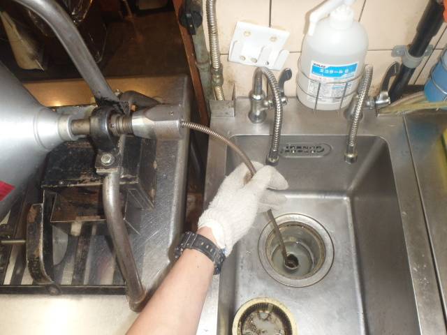 排水管清掃イメージ